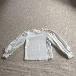 Maeve White Knit Top